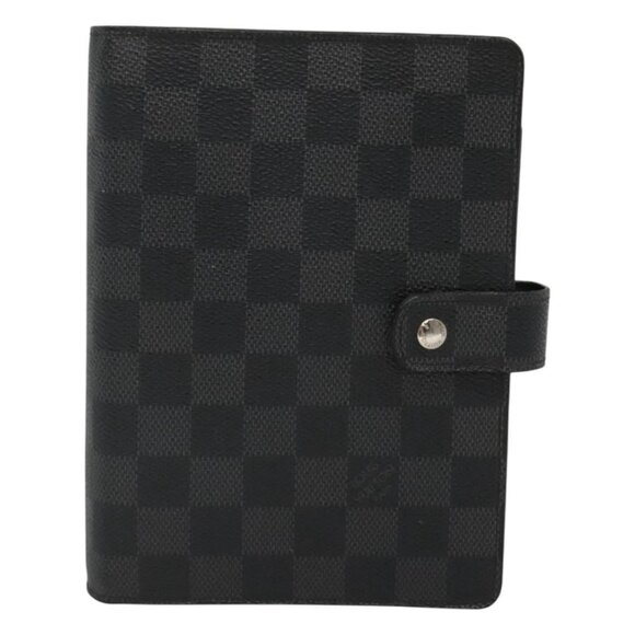 LOUIS VUITTON Damier Graphite Agenda MM Day Planner Cover